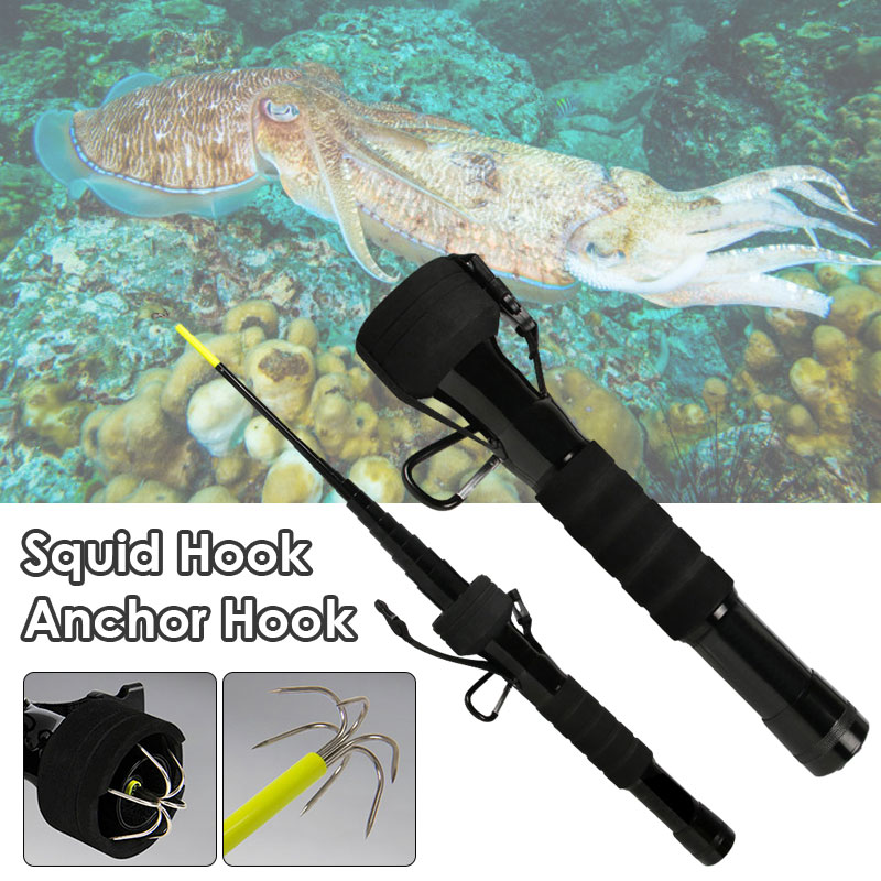 Fishing Equipment Carp - Crochet d'ancrage télescopique pour calmar, 4/3M,