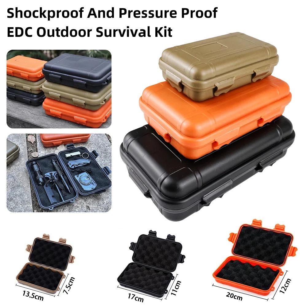 Fishing Equipment Bag - Boîte de survie étanche en plastique