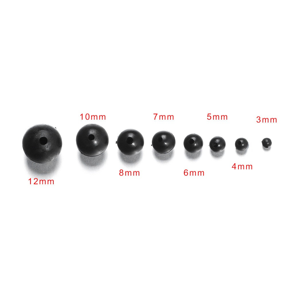 Perles de pêche noires rondes  - Fishing Equipment Carp avis et prix